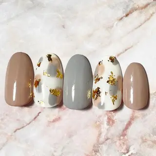 ミディアム Lety total beautyのネイルデザイン