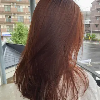 セミロング カラー 中村 瑞希のヘアスタイル