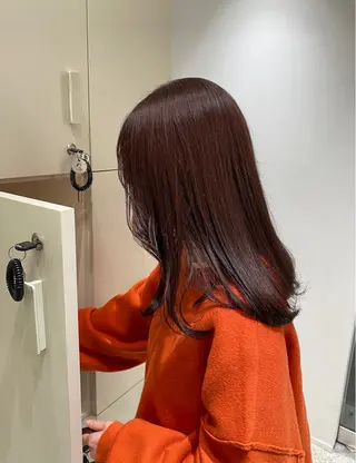 セミロング カラー 🫶MIYAZATO RAN🫶のヘアスタイル