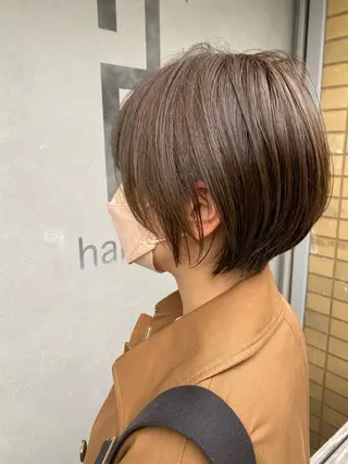 ショート カラー lmu by if所属・久保 亮太のヘアスタイル