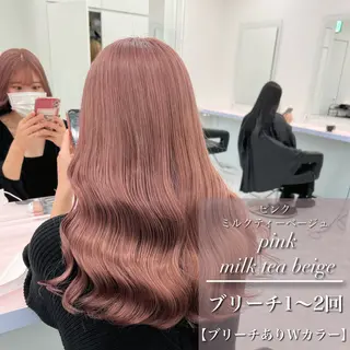 ロング カラー 🎨ブリーチ職人 店長Takaya🎨のヘアスタイル