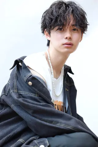 メンズ メンズ縮毛矯正/折羽 翔也のヘアスタイル