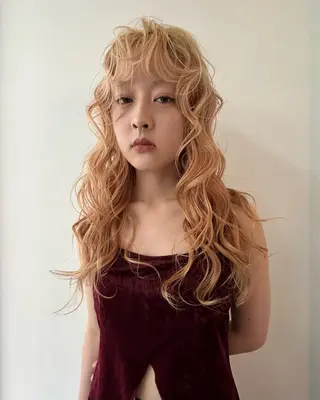 セミロング カラー 名古屋栄/ブリーチ/ ボブ🧃木下桃嘉のヘアスタイル