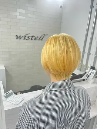 ショート wistell渋谷所属・🌠ルイ🌠 ブリーチモデル募集中のヘアスタイル