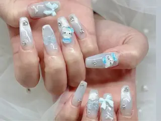 ロング NOA NAILのネイルデザイン