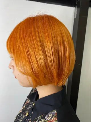ショート カラー ヘアアレンジ リルウヘアー 天王寺のヘアスタイル