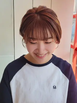 ショート 遠藤 史秋のヘアスタイル