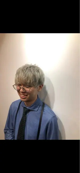 カラー Shimazaki Yojiのヘアスタイル