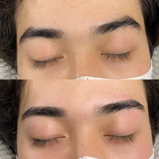 メンズ アイブロウ 眉毛&まつげ 似合わせデザイン功刀のマツエク・マツパデザイン