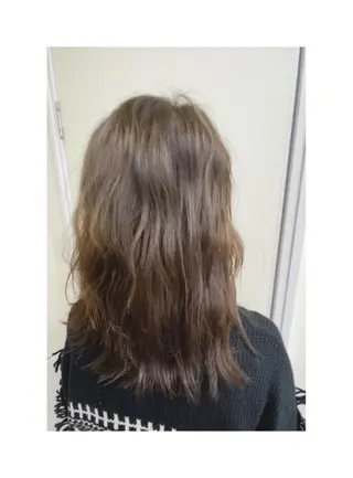 セミロング ヘアー    アンド  フェイス  Lien所属・橋口 千裕のヘアスタイル