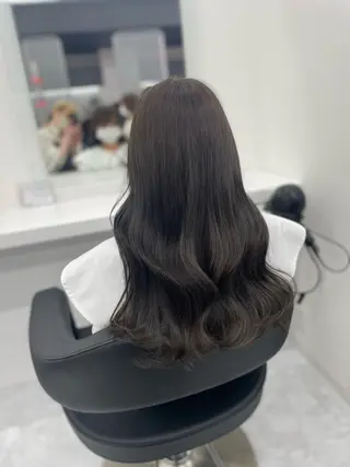 ロング 🤍韓国トレンド ヘア🤍miku🤍のヘアスタイル