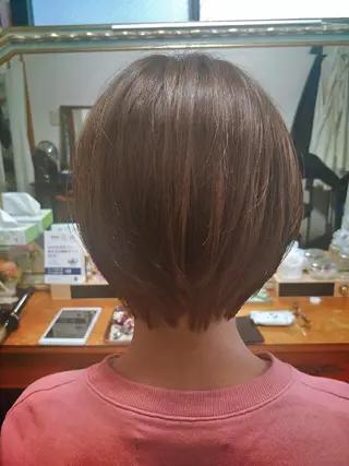 ショート 池田 恵久美のヘアスタイル