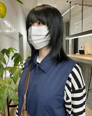 カラー son hair所属・葉 /透明感カラーのヘアスタイル