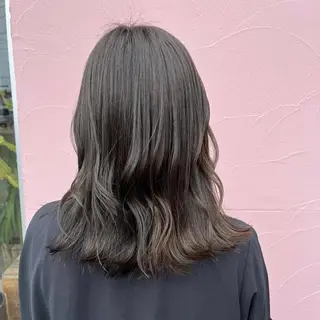 セミロング カラー フルールドソレイユ所属・♡ナナコ♡ レイヤー/艶髪のヘアスタイル