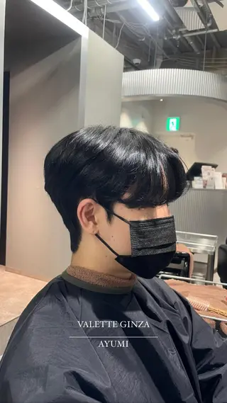 カラー メンズ 銀座/韓国ヘア🤍 レイヤーAYUMIのヘアスタイル