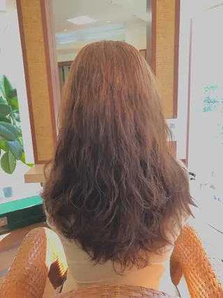 セミロング パーマ PANOLA所属・リサ 立川/顔剃り/美容師のその他イメージ