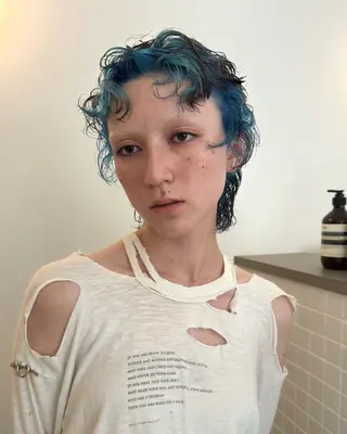 ショート カラー ブリーチ/似合わせ Kaito🦕/栄のヘアスタイル