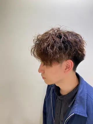 ミディアム 齋藤 大晟のヘアスタイル