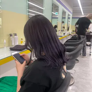 セミロング 🤍韓国トレンド ヘア🤍miku🤍のヘアスタイル