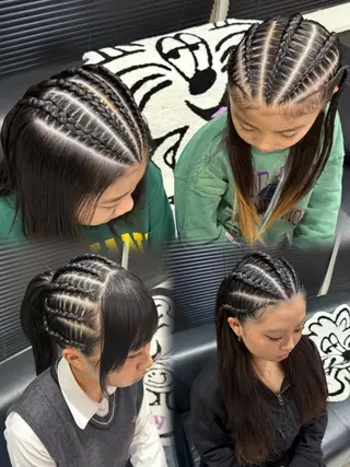 ロング 松下 愛生のヘアスタイル