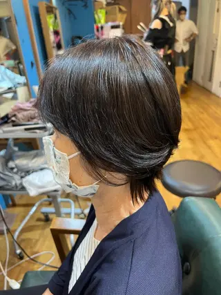 ショート 須永 優希のヘアスタイル