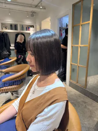 ミディアム 髪質改善/ボブ /韓国/erikoのヘアスタイル