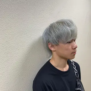 カラー メンズ 加藤 雄大のヘアスタイル