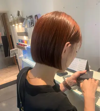 ショート カラー SALOWIN    銀座RAY 2所属・yamashika honokaのヘアスタイル