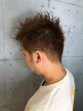 ショート カラー メンズ 北脇 健治のヘアスタイル