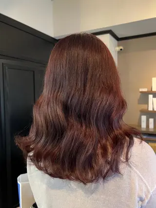 ミディアム カラー VISEO ／ Suzuのヘアスタイル