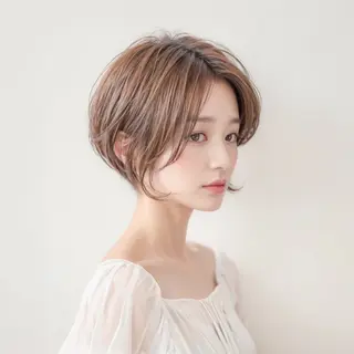 ショート レイヤー/透明感💗 新澤ちののヘアスタイル