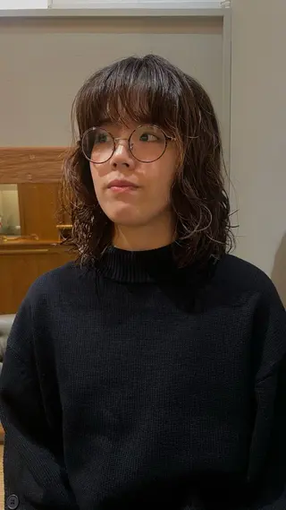 ミディアム パーマ 原宿/ケパーマ 🧺ユウマのヘアスタイル