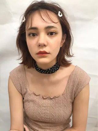 ショート カラー 齋藤 咲のヘアスタイル