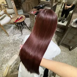 ロング カラー 柔らかブリーチ 🤎YUKAのヘアスタイル