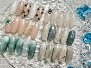 ネイル joieange 難波店 藤谷ルディアのネイルデザイン