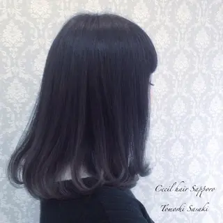 カラー ササキ トモシのヘアスタイル