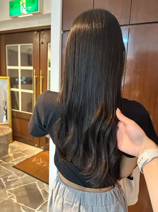 ロング ピンク/艶感カラー / AIRI🎀🎀のヘアスタイル