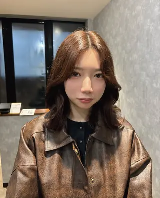 ショート La fith hair ray 札幌店所属・顔まわり/W カラー/リョウのヘアスタイル