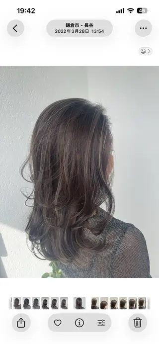 カラー HairSalon ADORE 横浜【アドア】所属・ハイライト×艶カラー ♡MISAKIのヘアスタイル