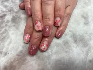 ネイル ネイルリボン 伊藤のネイルデザイン