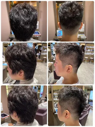 メンズ 中本 竜聖のヘアスタイル