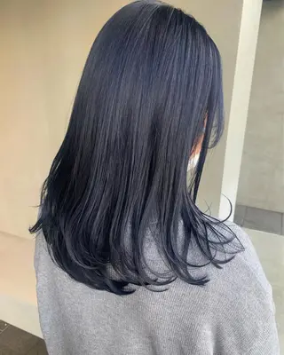 ミディアム カラー ブリーチ/アレンジ 天満/chihiroのヘアスタイル