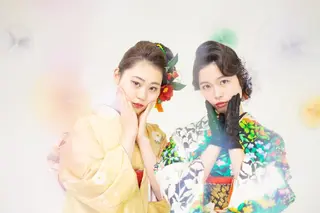 ロング ヘアアレンジ Hair&Make  Delight*のヘアスタイル