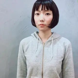 ミディアム 長井 美佳のヘアスタイル