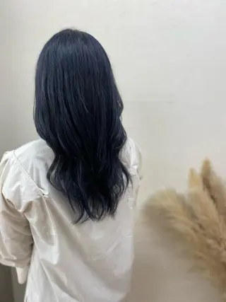 ロング カラー パーマ ヘアアレンジ メンズ momoka .yのヘアスタイル