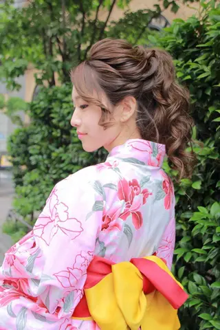 ヘアアレンジ laera 佐藤のヘアスタイル