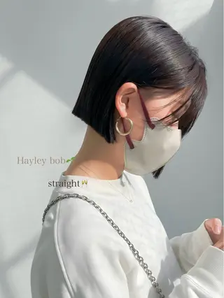 ショート 2月で掲載終了 ボブ・カミオカのヘアスタイル