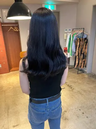 セミロング カラー 🩷ハイトーン透明感 レイヤー🩷ユリカのヘアスタイル