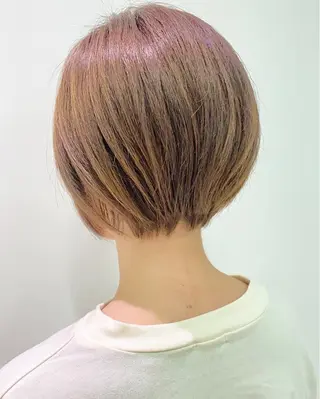 ショート カラー ヘアアレンジ 似合わせ専門美容師 なかじまのヘアスタイル