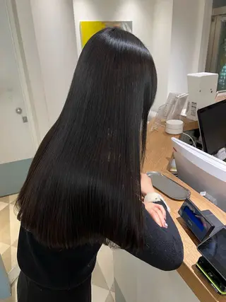 ロング カット無料| 青山 |髪質改善のヘアスタイル